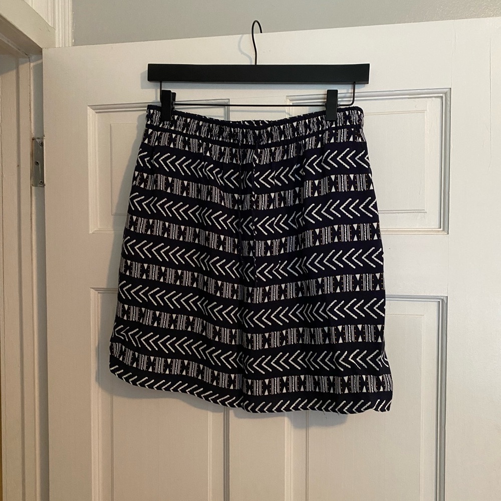 LOFT tie front skirt